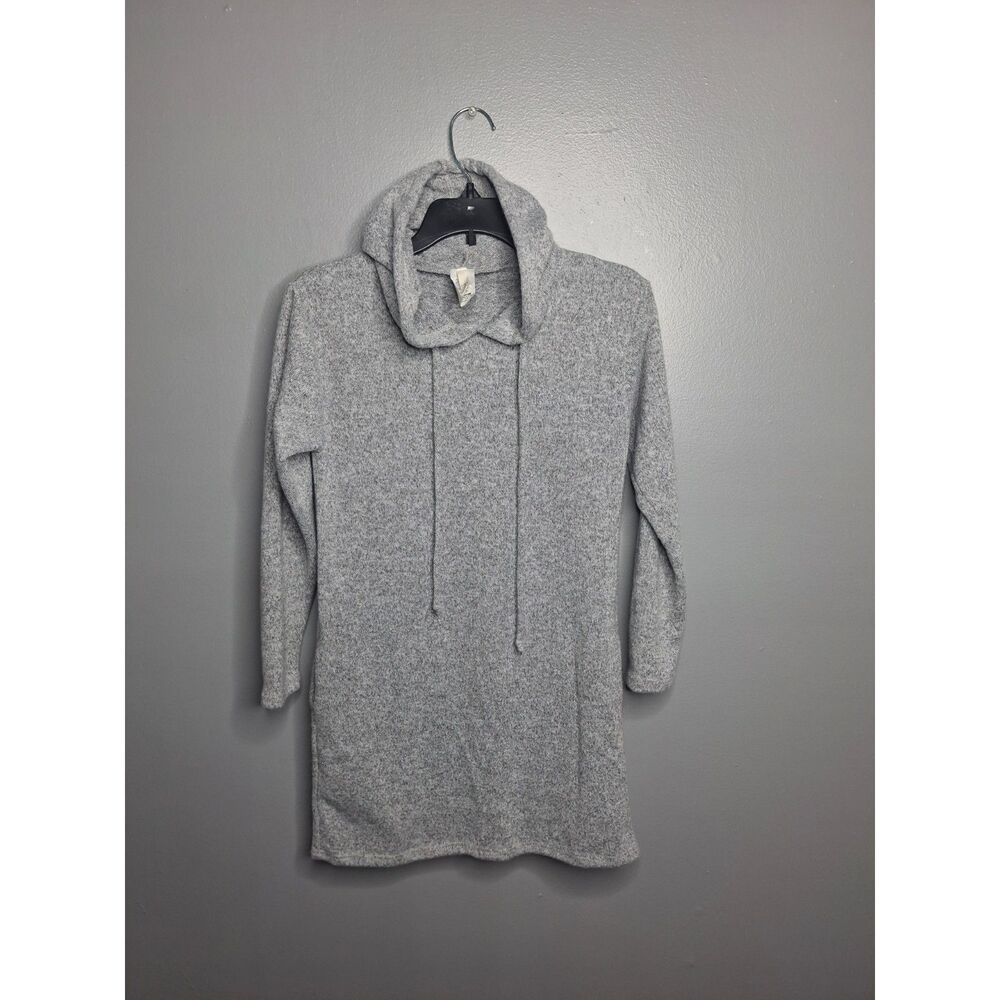 G2G Kids Girls Small Heather Gray Sweater EverydayDress Soft Knit Pockets Church